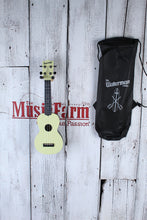 Load image into Gallery viewer, Kala Soprano Waterman Ukulele Glow-in-the-Dark Yellow with Tote Bag