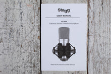 Load image into Gallery viewer, Stagg SUM40 USB Condenser Microphone with Cable and Shock Mount