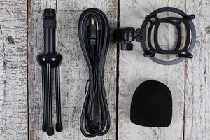 Stagg SUM40 USB Condenser Microphone with Cable and Shock Mount