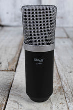 Load image into Gallery viewer, Stagg SUM40 USB Condenser Microphone with Cable and Shock Mount