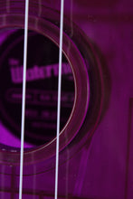 Load image into Gallery viewer, Kala Soprano Waterman Ukulele Fluorescent Purple Grape KA-SWF-PL with Tote Bag