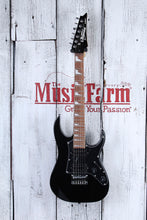Load image into Gallery viewer, Ibanez Gio miKro GRGM21M Solid Body Electric Guitar Black Night Finish