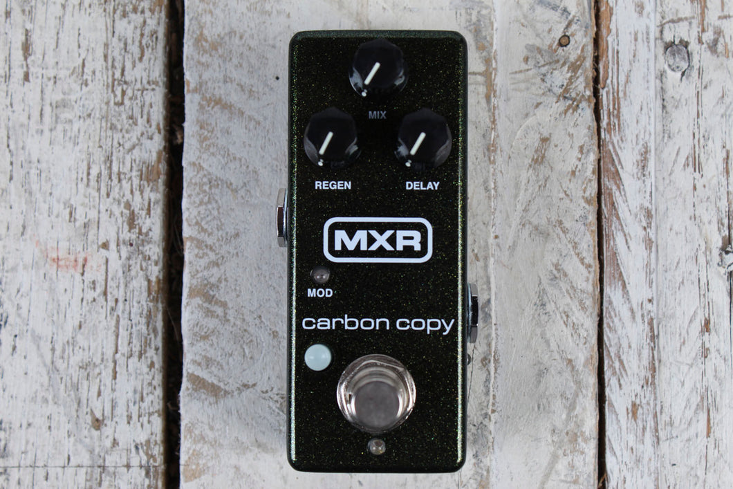 MXR Carbon Copy Mini Analog Delay Pedal Electric Guitar Effects Pedal M299