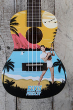 Load image into Gallery viewer, Kala Learn To Play Elvis Blue Hawaii Concert Ukulele Starter Kit KALA-LTP-C-EBH