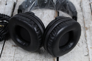 CAD Audio MH320 Closed Back Studio Headphones Soft Leather Ear Pads Black