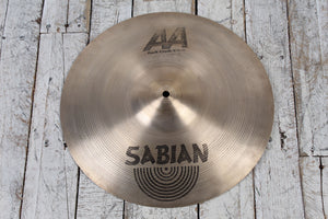 Sabian 16 Inch AA Rock Crash Cymbal 16" Rock Crash Drum Cymbal