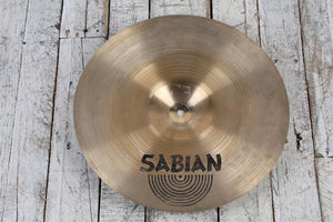 Sabian 16 Inch AA Rock Crash Cymbal 16" Rock Crash Drum Cymbal