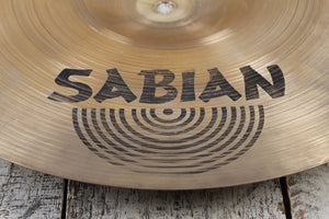 Sabian 16 Inch AA Rock Crash Cymbal 16" Rock Crash Drum Cymbal