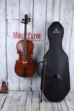 Load image into Gallery viewer, Alfons Kroger 1935 Cello 1/2 Size Cello Made in Bohemia with Case and Bow