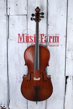 Load image into Gallery viewer, Alfons Kroger 1935 Cello 1/2 Size Cello Made in Bohemia with Case and Bow