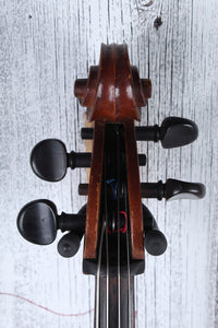 Alfons Kroger 1935 Cello 1/2 Size Cello Made in Bohemia with Case and Bow