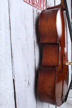 Load image into Gallery viewer, Alfons Kroger 1935 Cello 1/2 Size Cello Made in Bohemia with Case and Bow