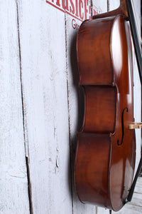 Alfons Kroger 1935 Cello 1/2 Size Cello Made in Bohemia with Case and Bow