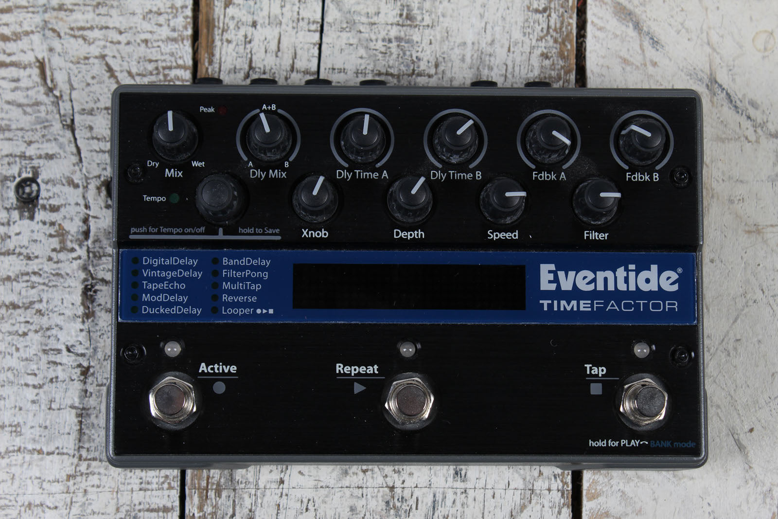 Eventide TimeFactor Twin Delay and Looper Pedal Electric Guitar