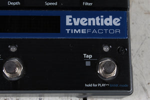 Eventide TimeFactor Twin Delay and Looper Pedal Electric Guitar Effects Pedal