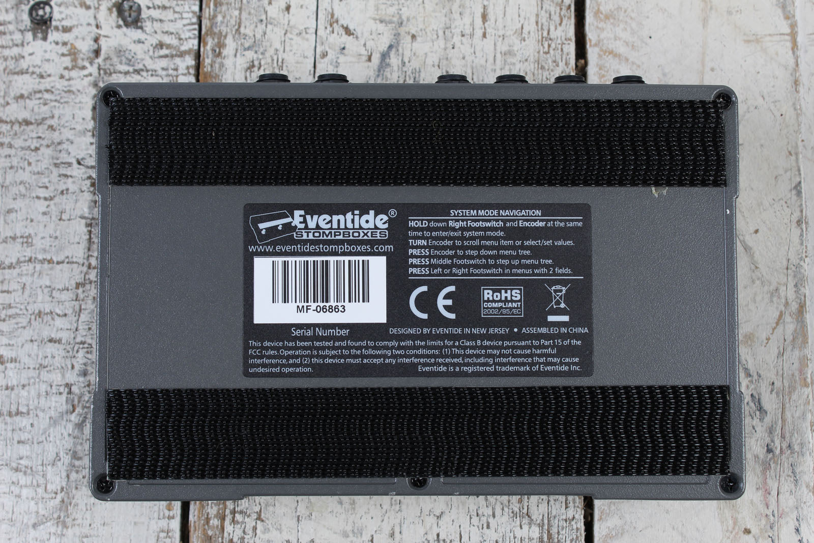 Eventide ModFactor Effects Pedal Electric Guitar Modulation Effects Pedal