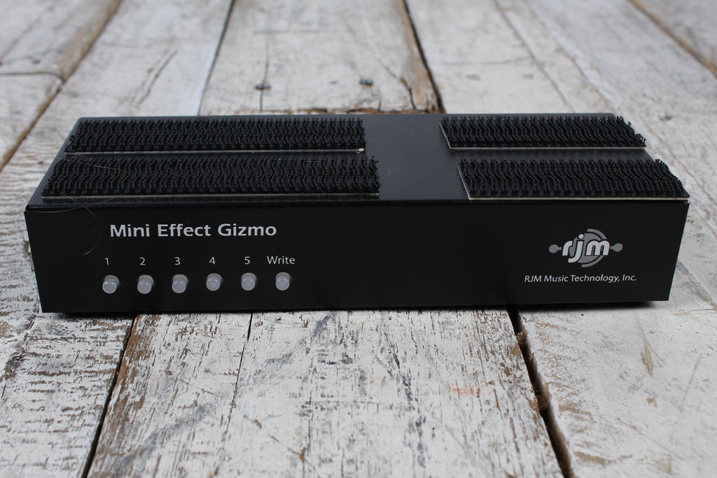 RJM Music Technology Mini Effect Gizmo Compact Effects Pedal Switcher
