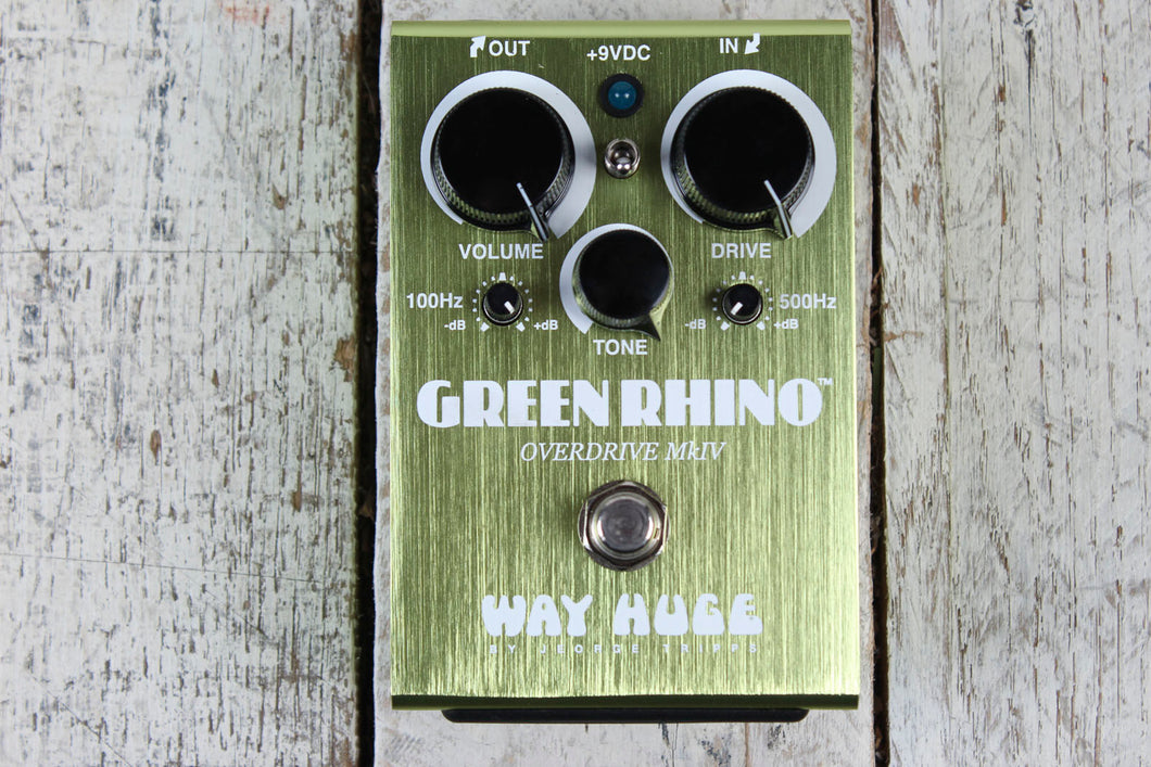 Way Huge Green Rhino Overdrive Mark IV Electric Guitar Effects Pedal WHE207