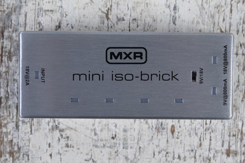 MXR Mini Iso-Brick Power Supply Pedalboard Effects Pedal Power Supply M239