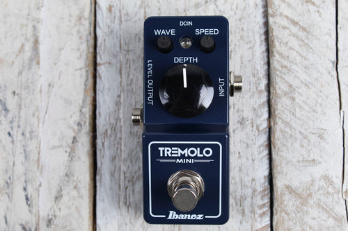 Ibanez TRMINI Tremolo Mini Pedal Electric Guitar Effects Pedal Made in Japan