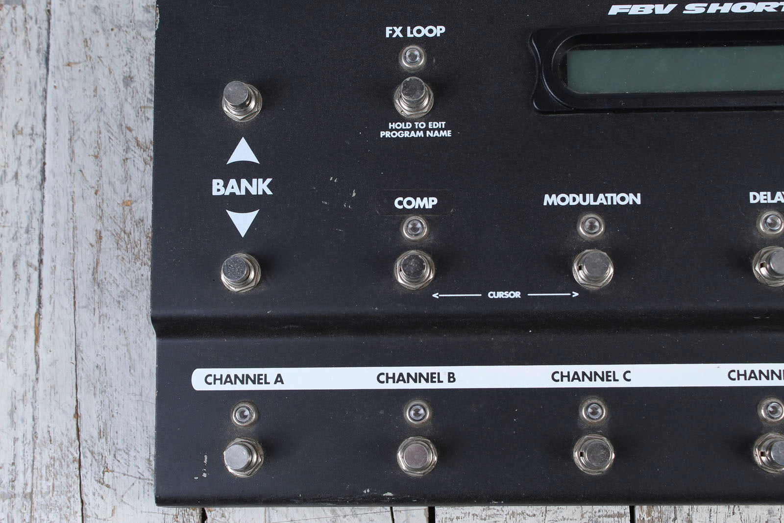 Line 6 FBV Shortboard for Line 6 Spider Amps Foot Control for Line 6 Amplifiers
