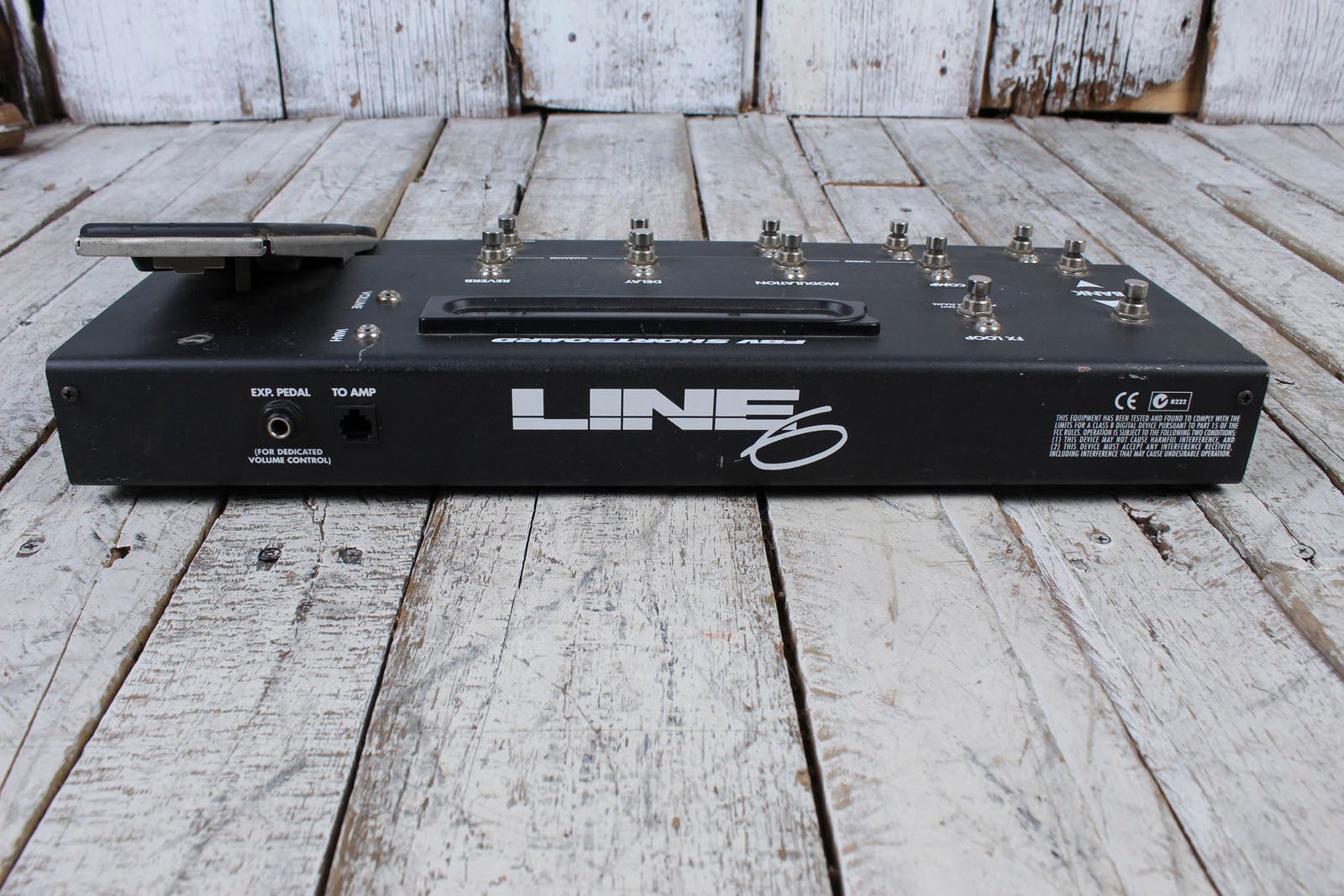 Line 6 FBV Shortboard for Line 6 Spider Amps Foot Control for Line 6 Amplifiers
