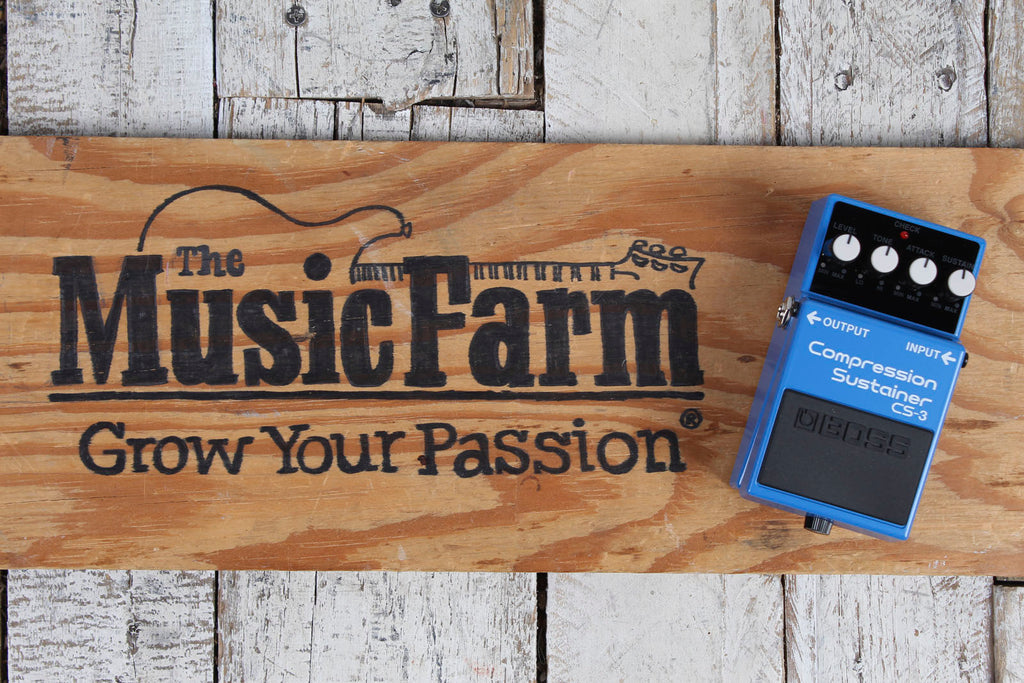 Boss CS-3 Compression Sustainer Pedal Electric Guitar Compressor Effects Pedal