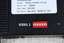 Load image into Gallery viewer, Voodoo Labs Power 2 Plus Power Supply Electric Guitar Pedal Power Supply with Cables