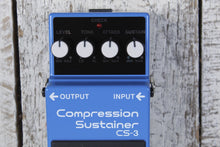 Load image into Gallery viewer, Boss CS-3 Compression Sustainer Pedal Electric Guitar Compressor Effects Pedal