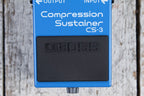 Boss CS-3 Compression Sustainer Pedal Electric Guitar Compressor Effects Pedal