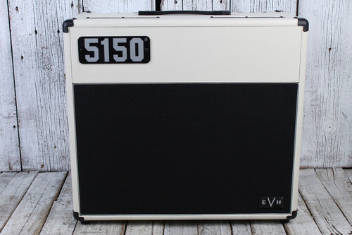 EVH 5150 Iconic Series Electric Guitar Combo Amplifier Ivory with Footswitch