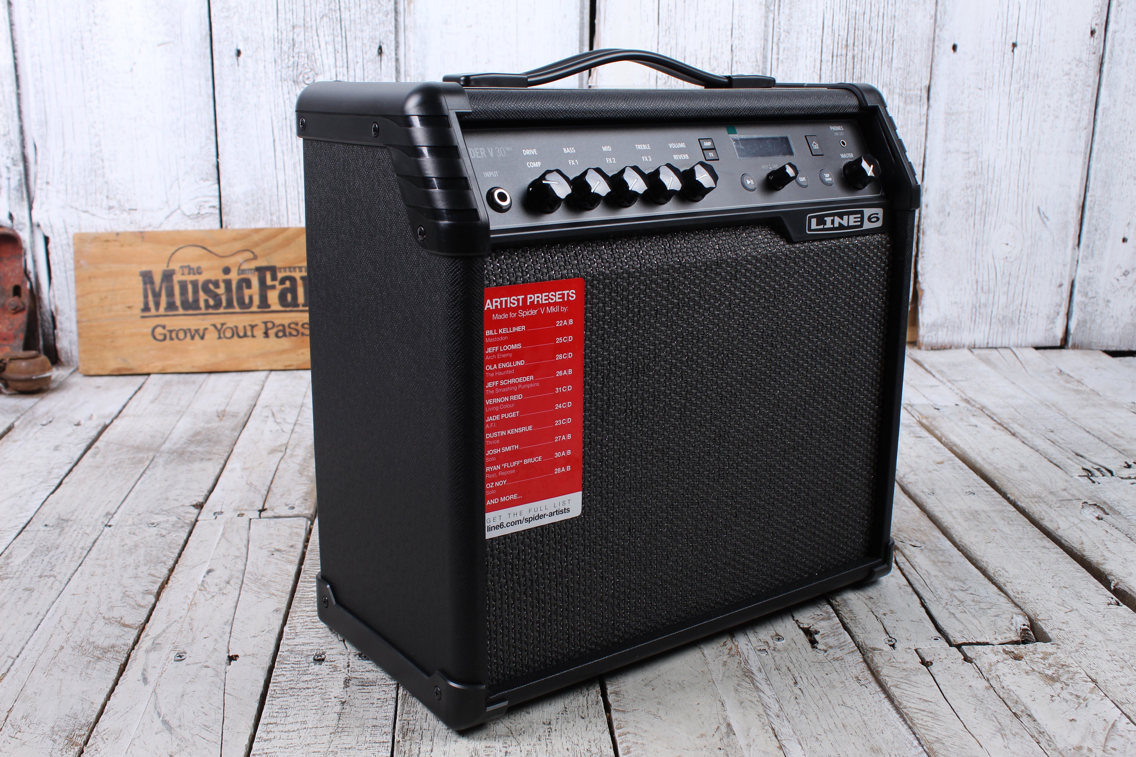 Line 6 Spider V 30 MkII Electric Guitar Amplifier 30 Watt Modeling Combo Amp