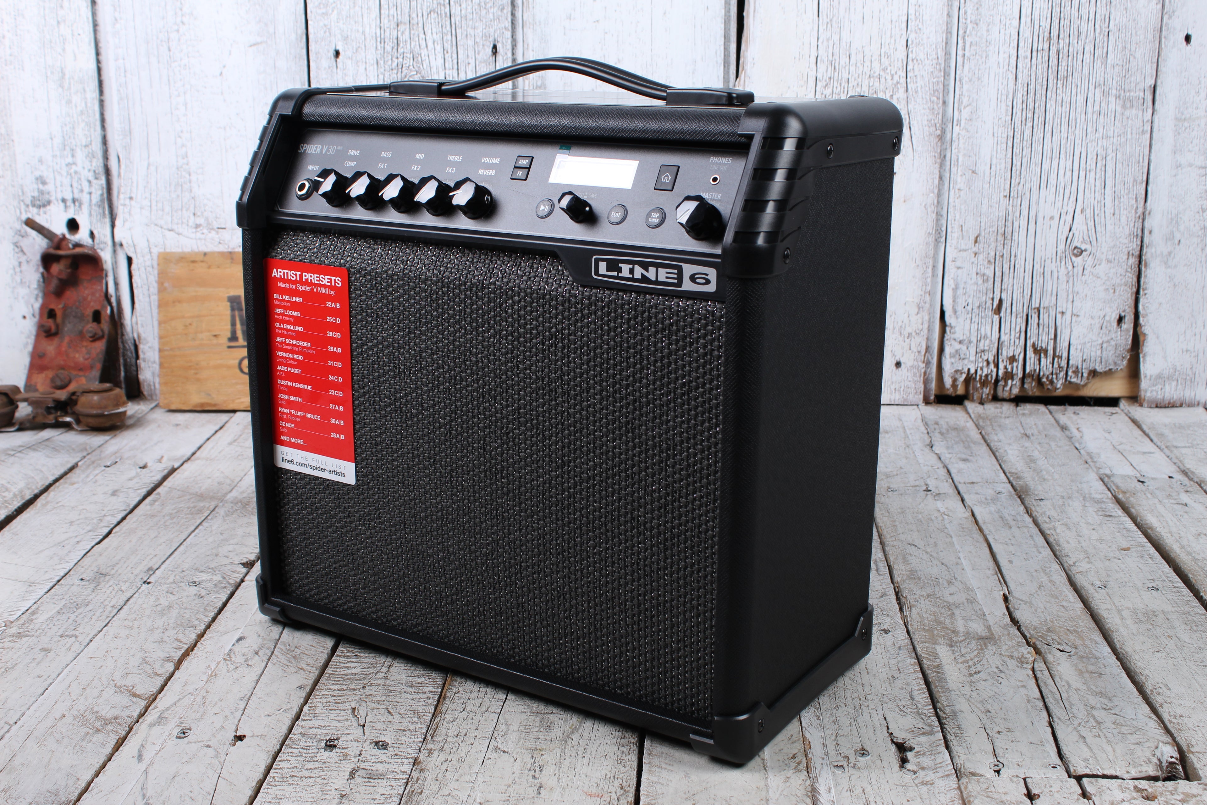 Line 6 Spider V 30 MkII Electric Guitar Amplifier 30 Watt Modeling Combo Amp