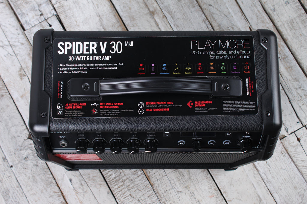 Line 6 Spider V 30 MkII Electric Guitar Amplifier 30 Watt Modeling Combo Amp