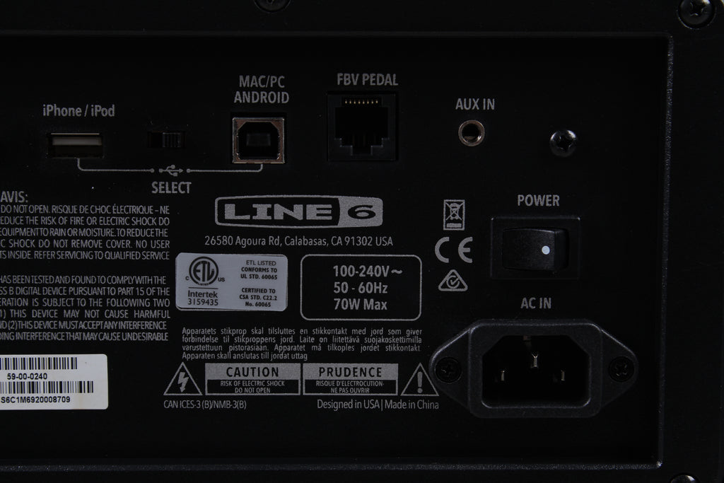 Line 6 Spider V 60 MkII Electric Guitar Amplifier 60 Watt Modeling Combo Amp