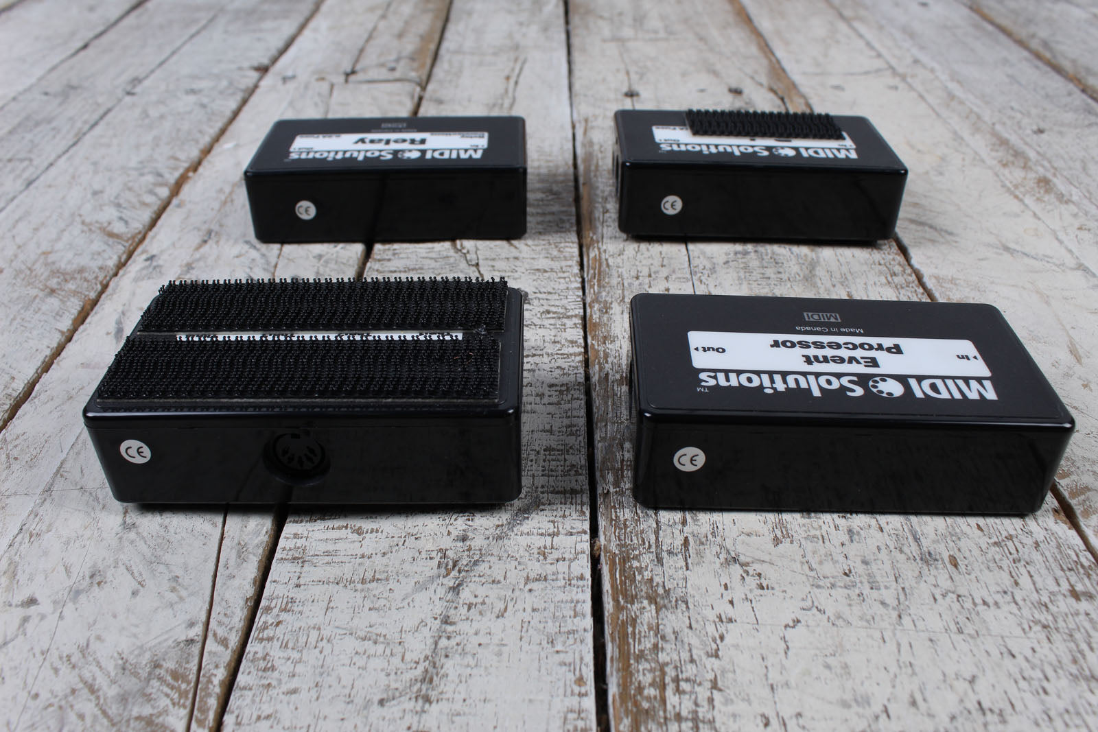 Midi Solutions Event Processor MultiVoltage Quadra Thru & Relay MIDI Interfaces with Cables