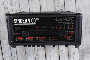 Line 6 Spider V 60 MkII Electric Guitar Amplifier 60 Watt Modeling Combo Amp