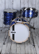 Load image into Gallery viewer, ddrum SE Flyer 4 Piece Shell Pack Drum Kit Blue Pearl Finish SE FLYER BP