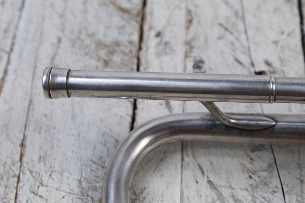 M. Koriot Vintage United States France Bb Silver Trumpet with Hardshell Case
