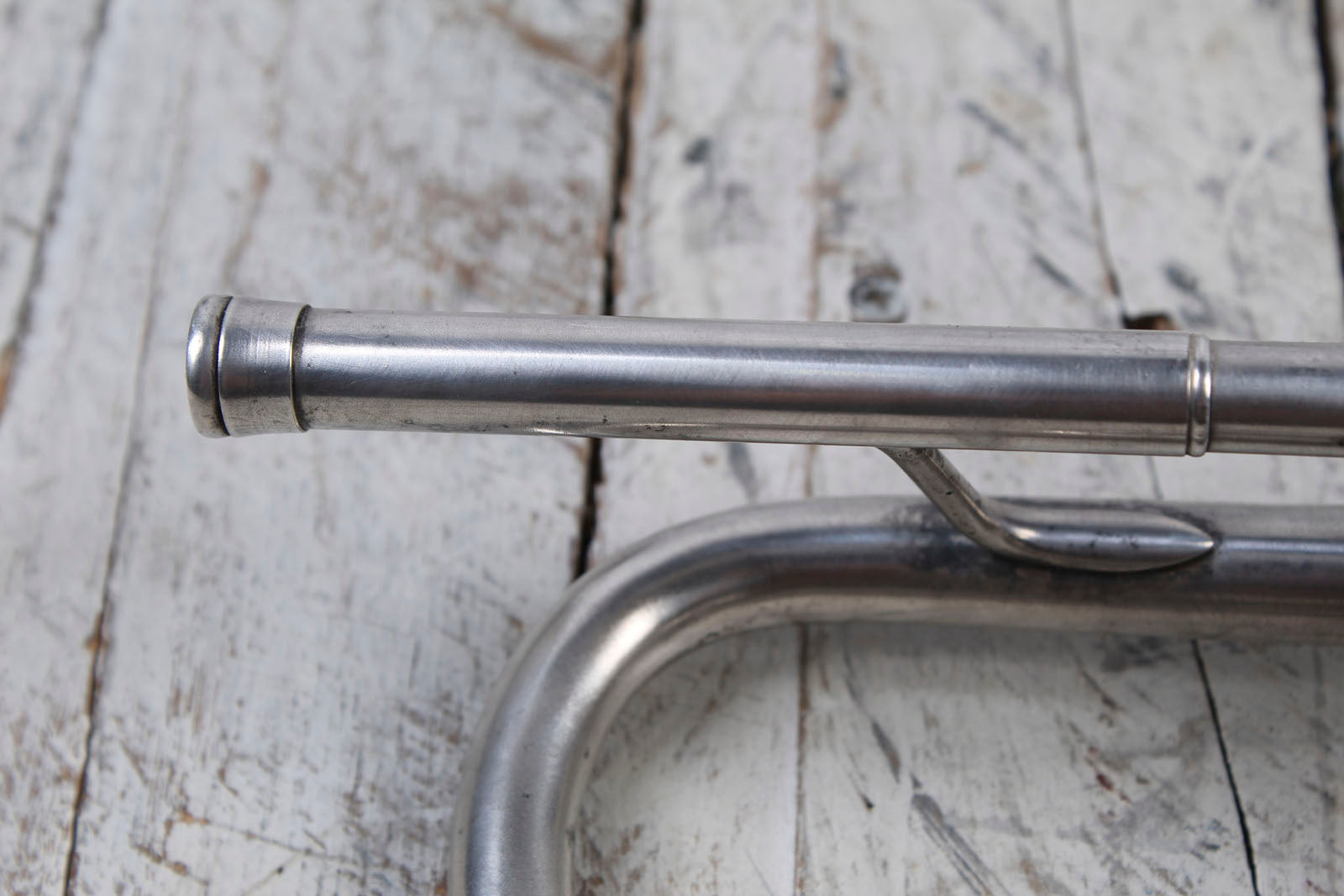 M. Koriot Vintage United States France Bb Silver Trumpet with Hardshell Case