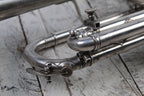 M. Koriot Vintage United States France Bb Silver Trumpet with Hardshell Case