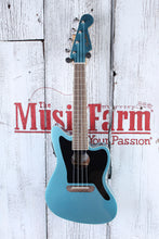 Load image into Gallery viewer, Fender Fullerton Jazzmaster Uke Acoustic Electric Concert Body Ukulele Tidepool