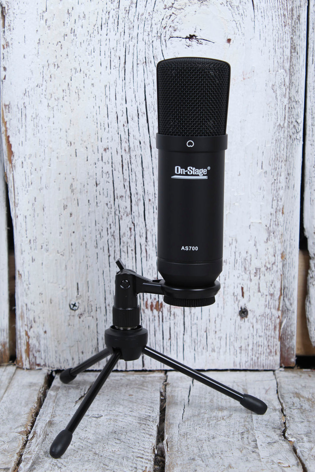 On-Stage AS700 USB Condenser Microphone Studio Quality USB Mic with Accessories