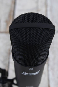 On-Stage AS700 USB Condenser Microphone Studio Quality USB Mic with Accessories