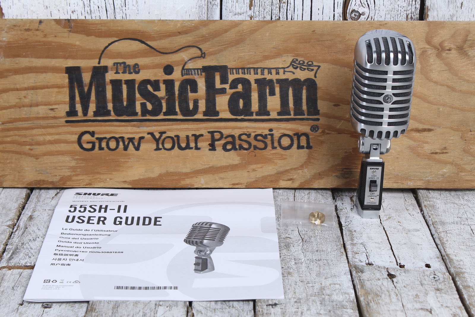 Shure Classic 55SH Series II Iconic Unidyne Deluxe Vocal Dynamic Microphone Mic