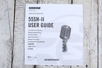 Shure Classic 55SH Series II Iconic Unidyne Deluxe Vocal Dynamic Microphone Mic