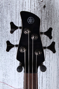 Yamaha TRBX604FM TBL 4 String Electric Bass Guitar Flame Maple Top Trans Black