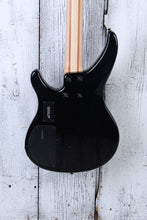 Load image into Gallery viewer, Yamaha TRBX604FM TBL 4 String Electric Bass Guitar Flame Maple Top Trans Black