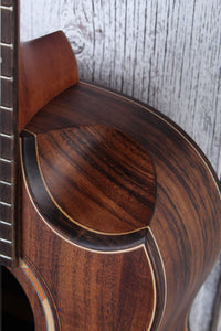 Washburn G-Mini 55 Koa Mini Grand Auditorium Acoustic Guitar with Gig Bag