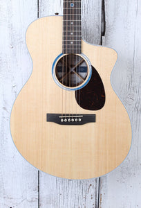 Martin Road Series SC-13E Acoustic Electric Guitar Natural Gloss with Gig Bag